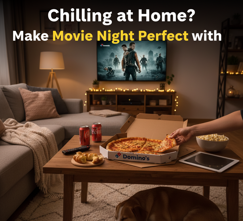 Make Movie Night Perfect with Dominos
